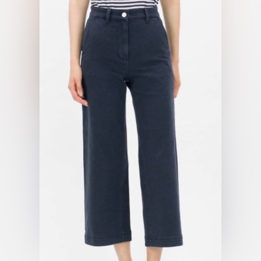 Everlane Black Wide Leg Jeans